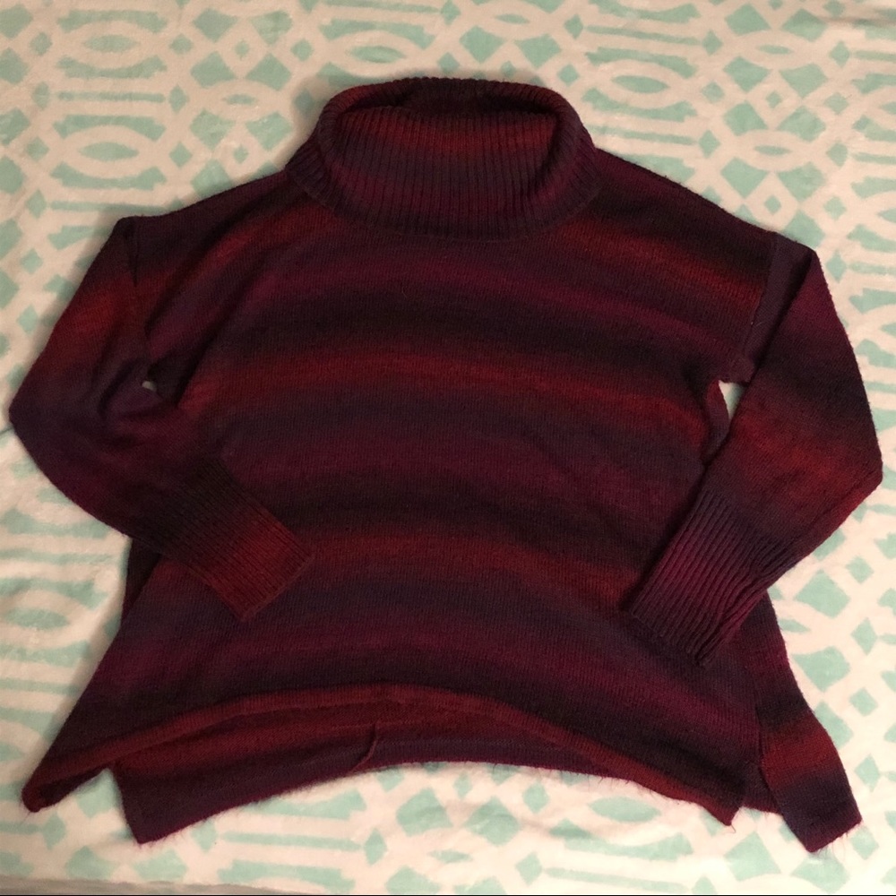 Warm Purples Turtleneck